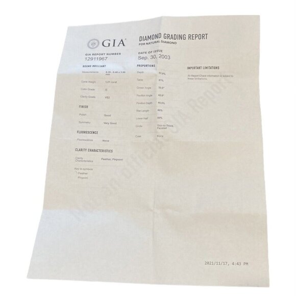 Authentic! T Foster & Co Platinum Flower 4.84ctw Diamond Stud Halo Earrings GIA - Picture 11 of 12